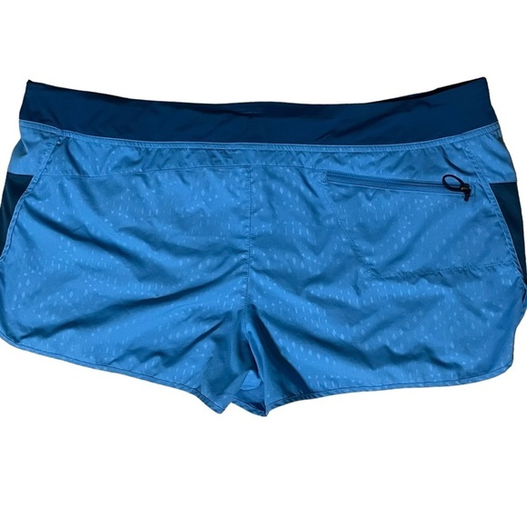 Patagonia Blue Running Strider Running Shorts - Sz XL - Picture 2 of 11